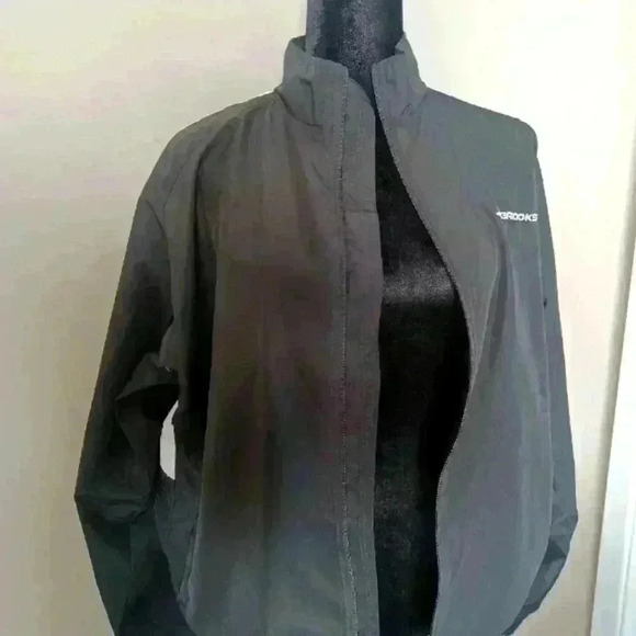 Brooks Mens Black Running Windbreaker M - Picture 8 of 16